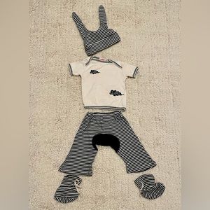 Organic Cotton - Super Cute 0-6 mo Outfit